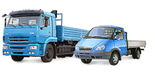 Бортовые грузовики, газели и фуры. Перевозка грузов от 1,5 до 25 тонн с помощью бортовых автомобилей по Санкт-Петербургу, Москве и всей России.